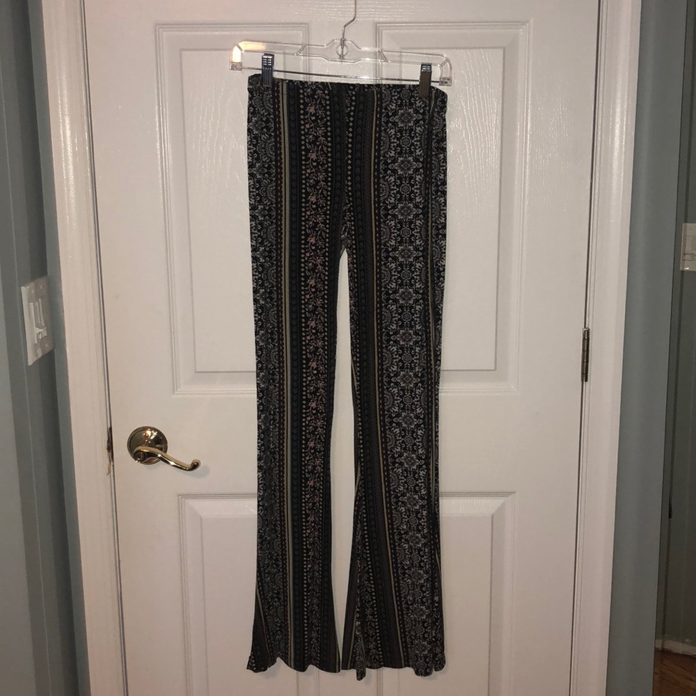 Wide legged colorful pants
